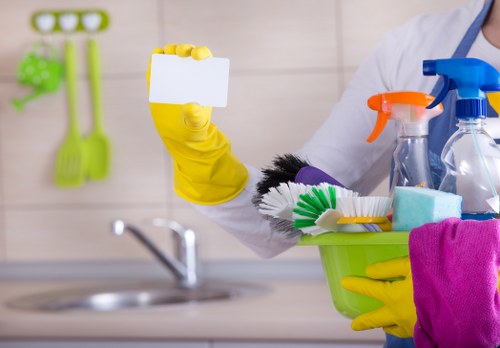 Professional one off cleaning in a Battersea home kitchen