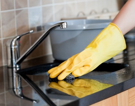 Professional cleaners in Battersea servicing a modern apartment