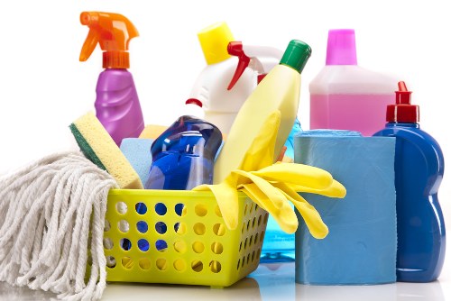 One off cleaning service preparing a Battersea property for guests