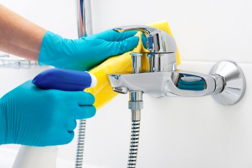 End of tenancy cleaning service in a Battersea property