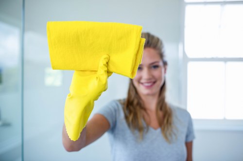 Customer booking a carpet cleaning appointment with service details confirmed